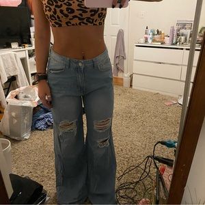 Shein Flare Jeans Size M